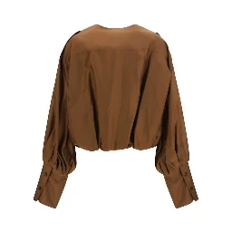 Brown Lycra Shirt