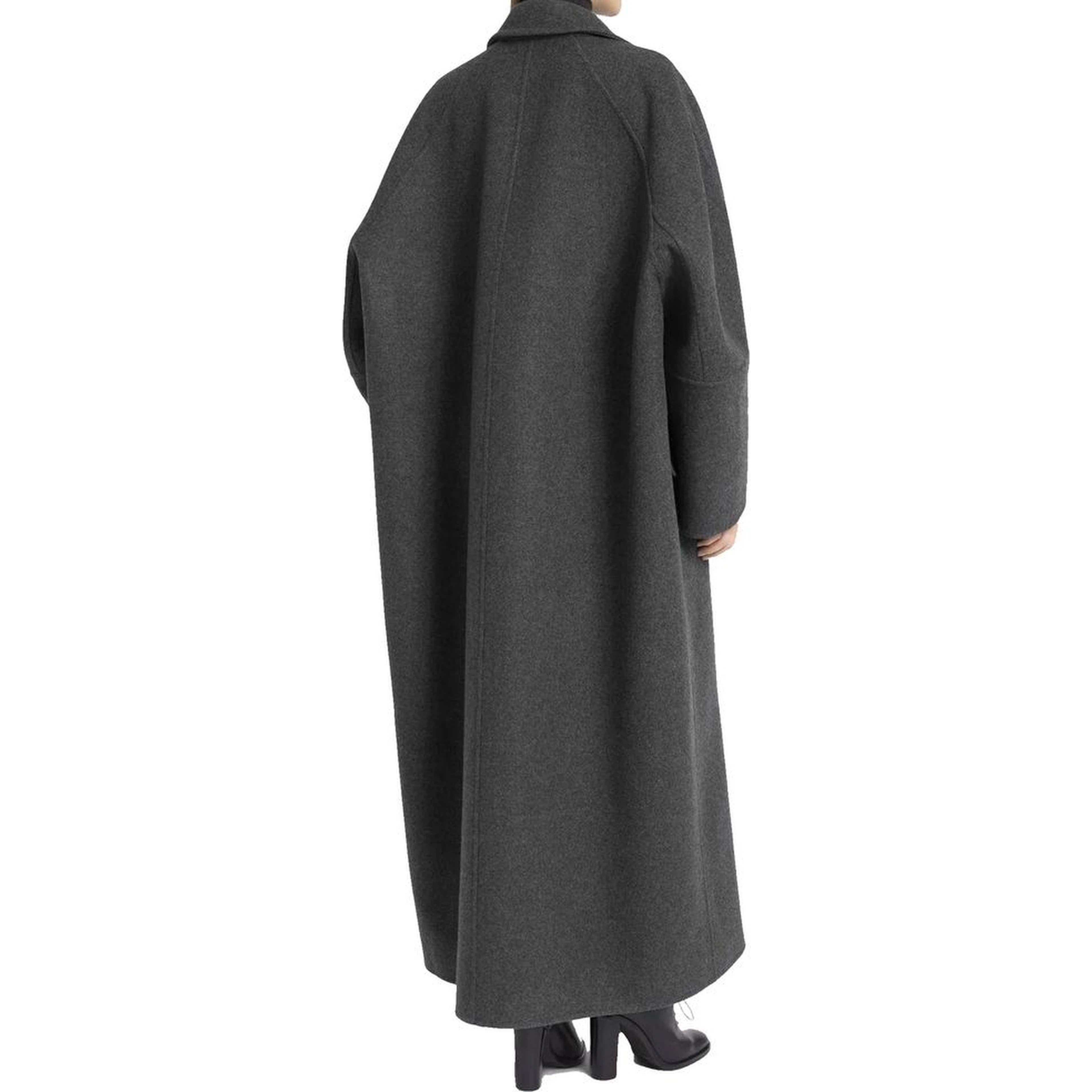 Gray Cashmere Coat