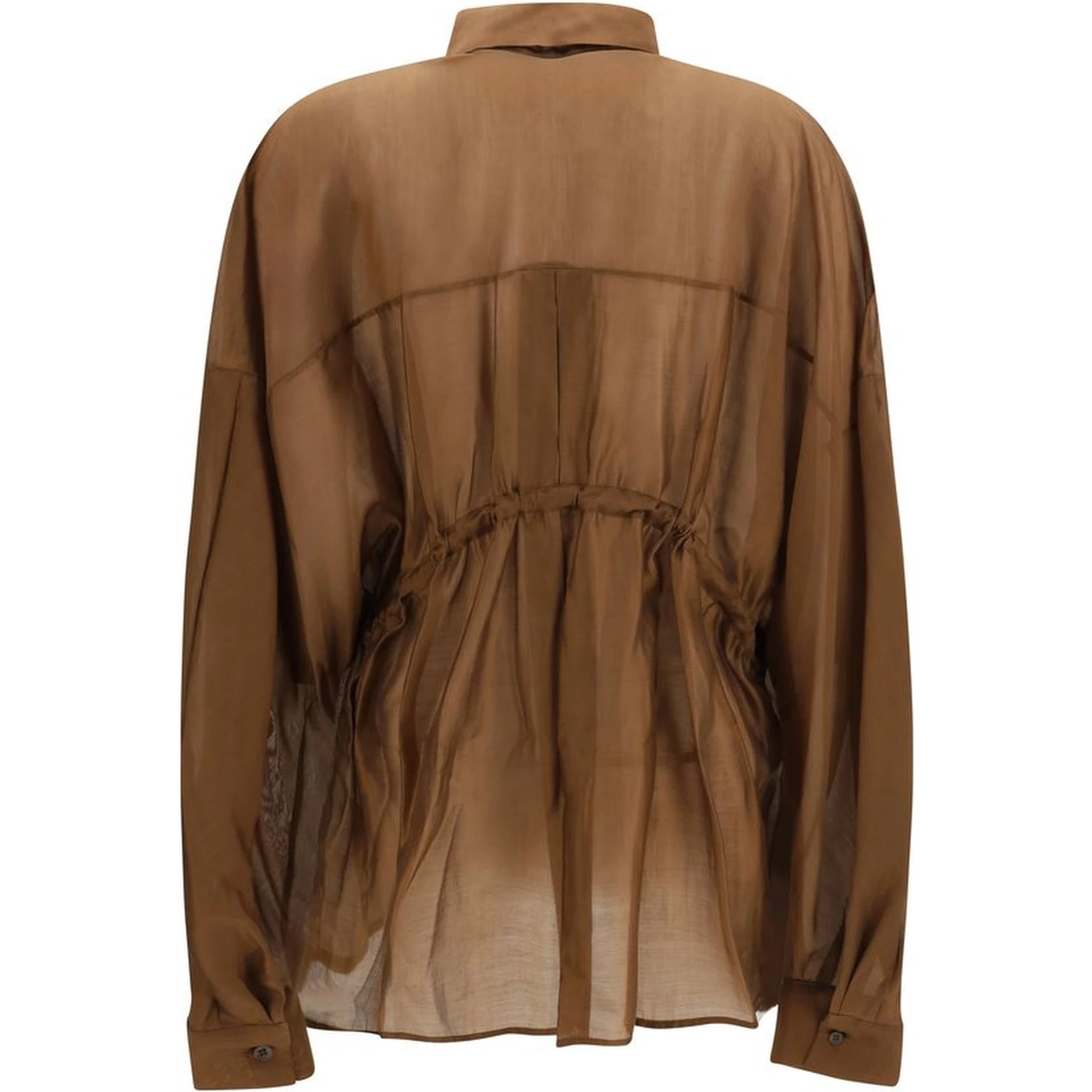 Brown Lyocell Shirt