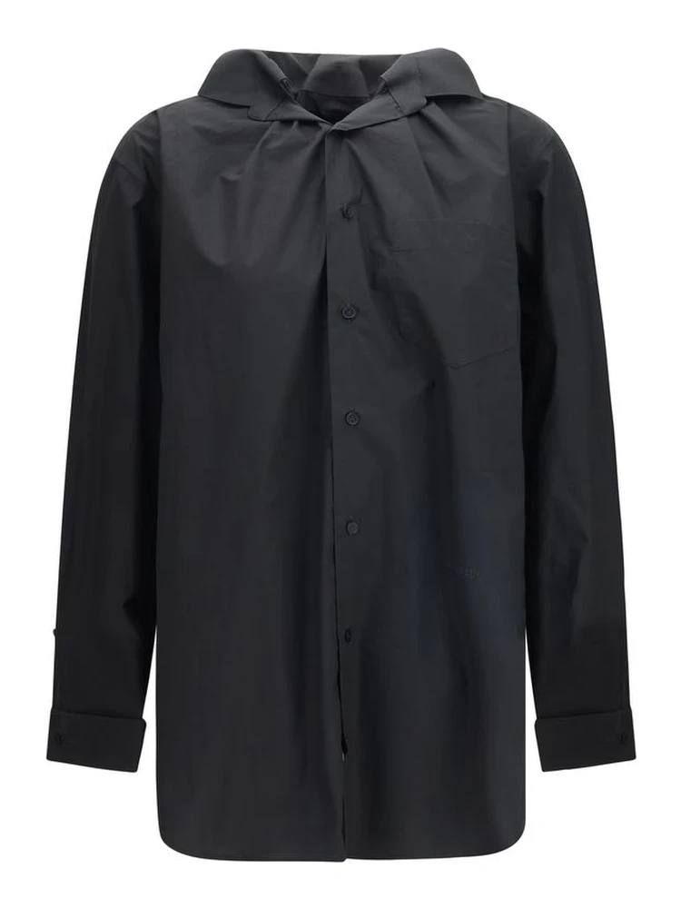 Black Cotton Shirt