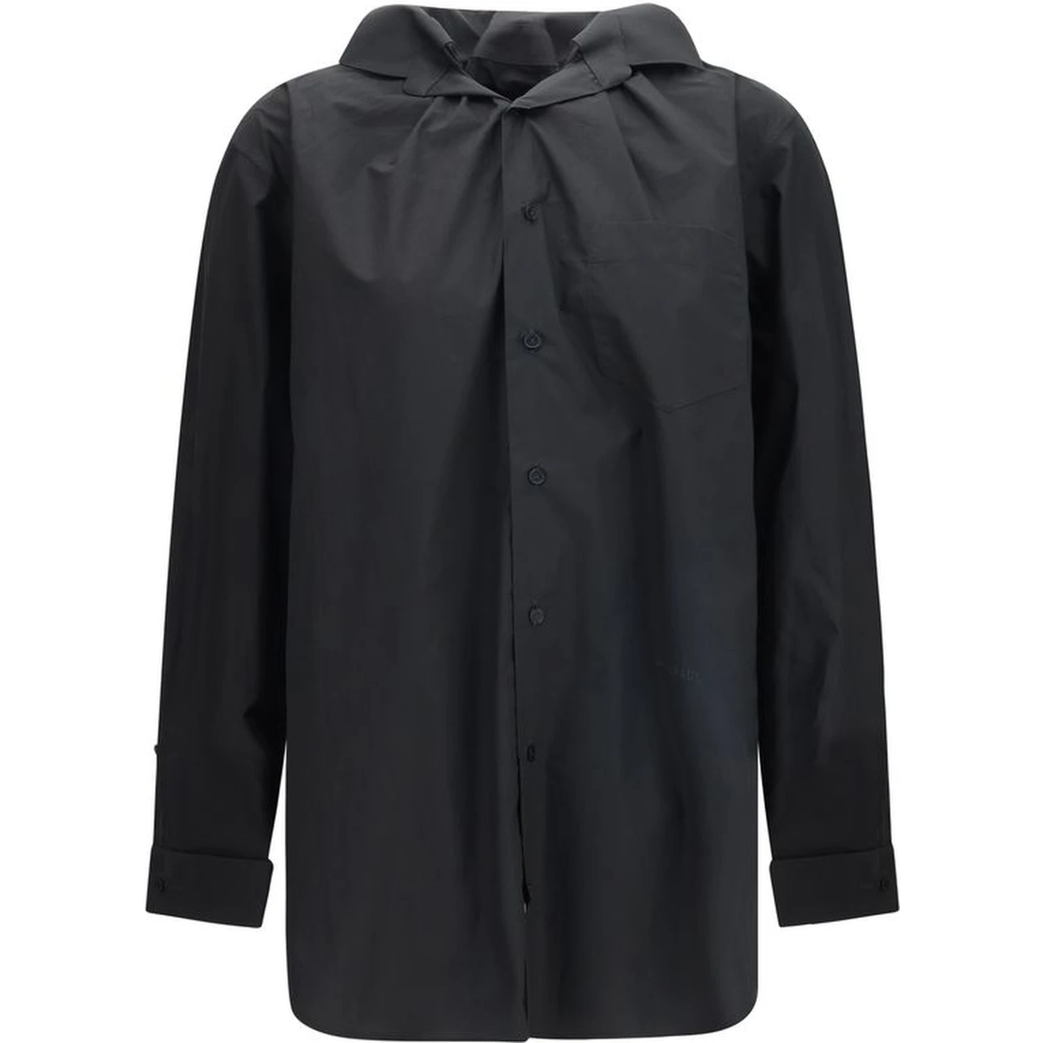 Black Cotton Shirt