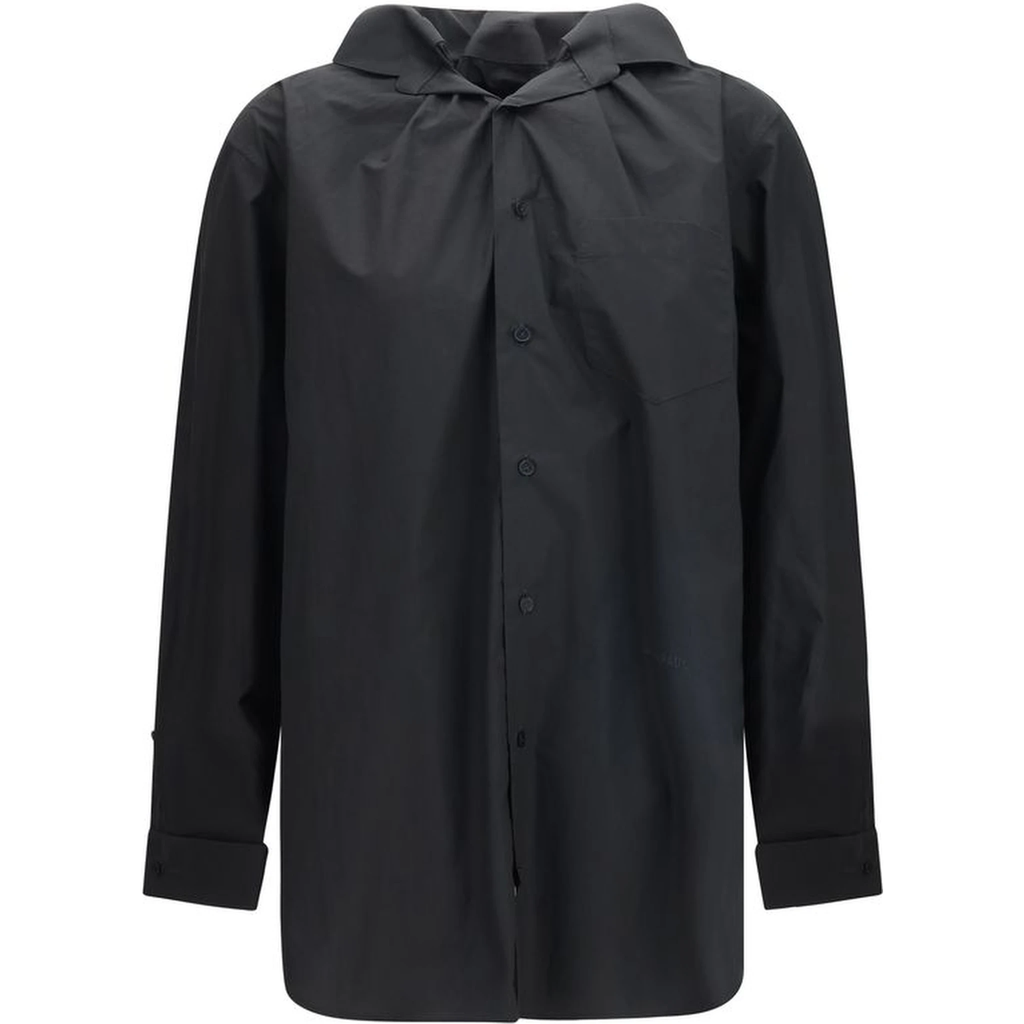 Black Cotton Shirt
