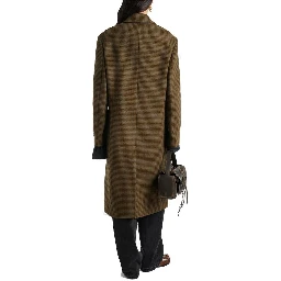 Brown Fibers Coat