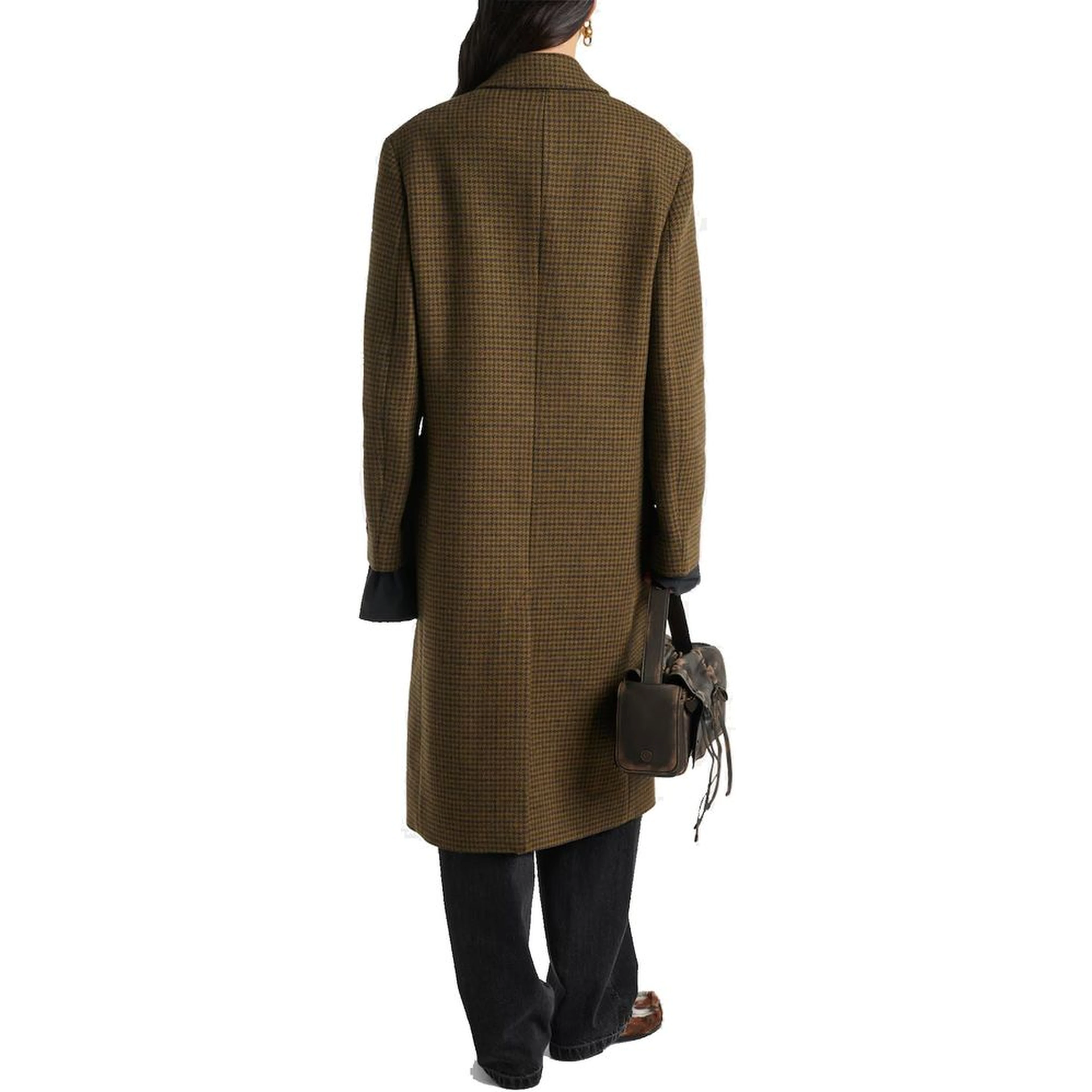 Brown Fibers Coat
