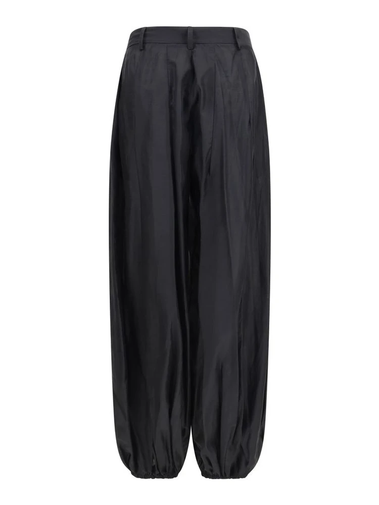 Black Polyester Casual Pants alternative