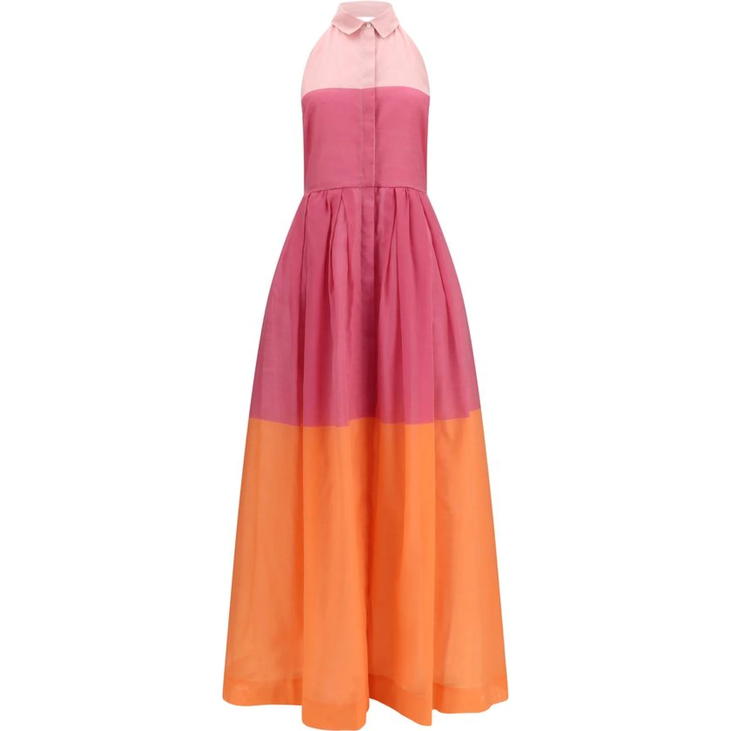 Multicolor Cotton Casual Dress