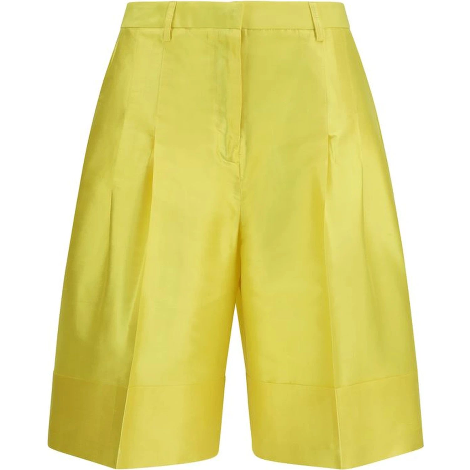 Bicolor Silk Knee Length