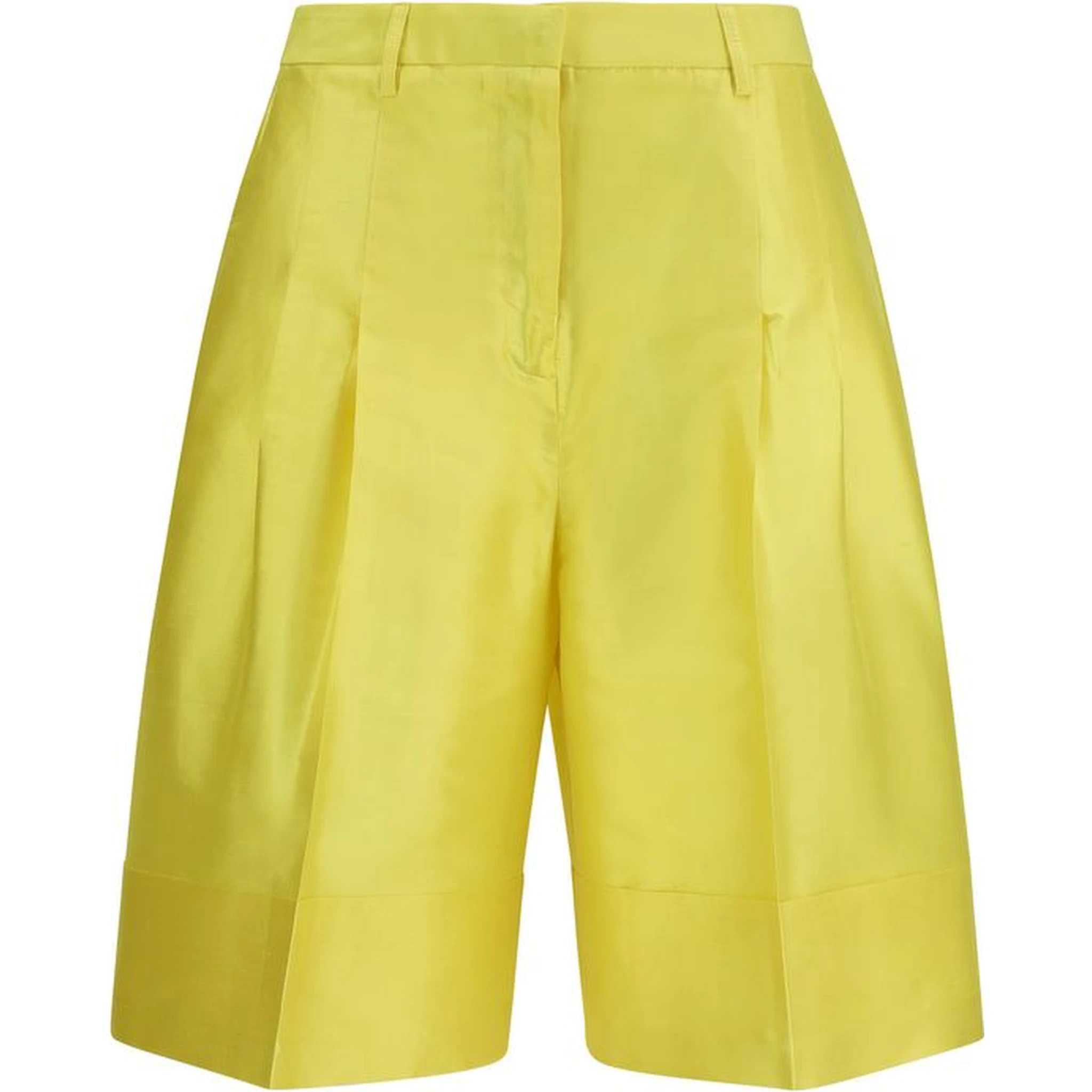 Bicolor Silk Knee Length