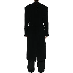 Black Cashmere Coat
