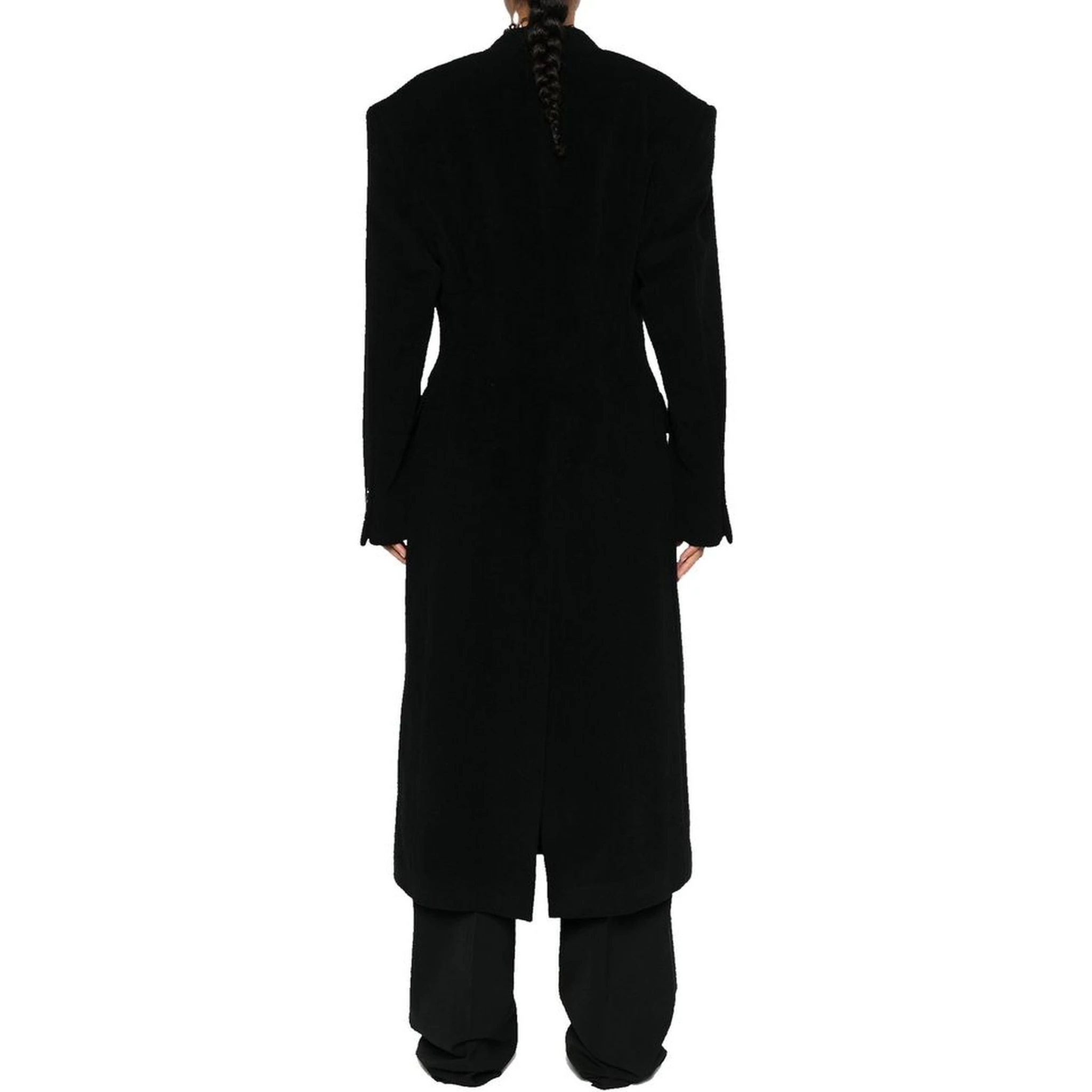 Black Cashmere Coat