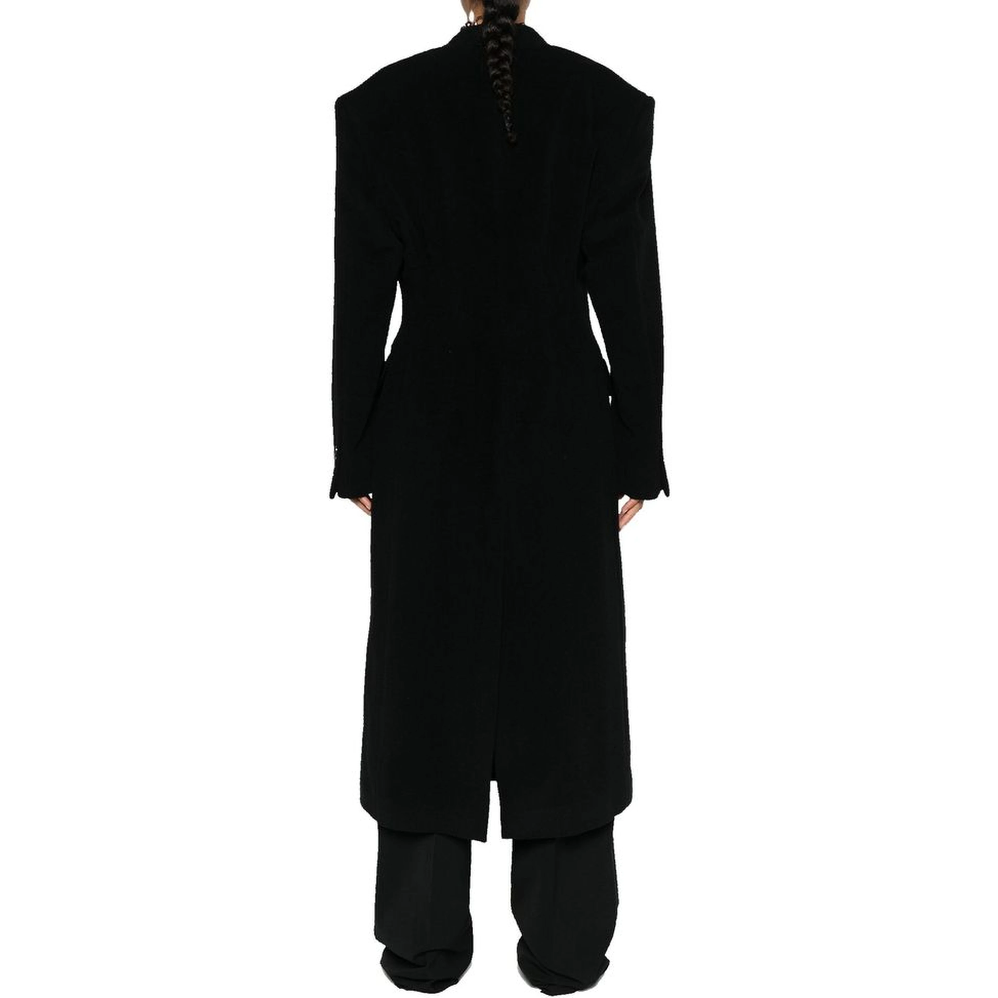 Black Cashmere Coat