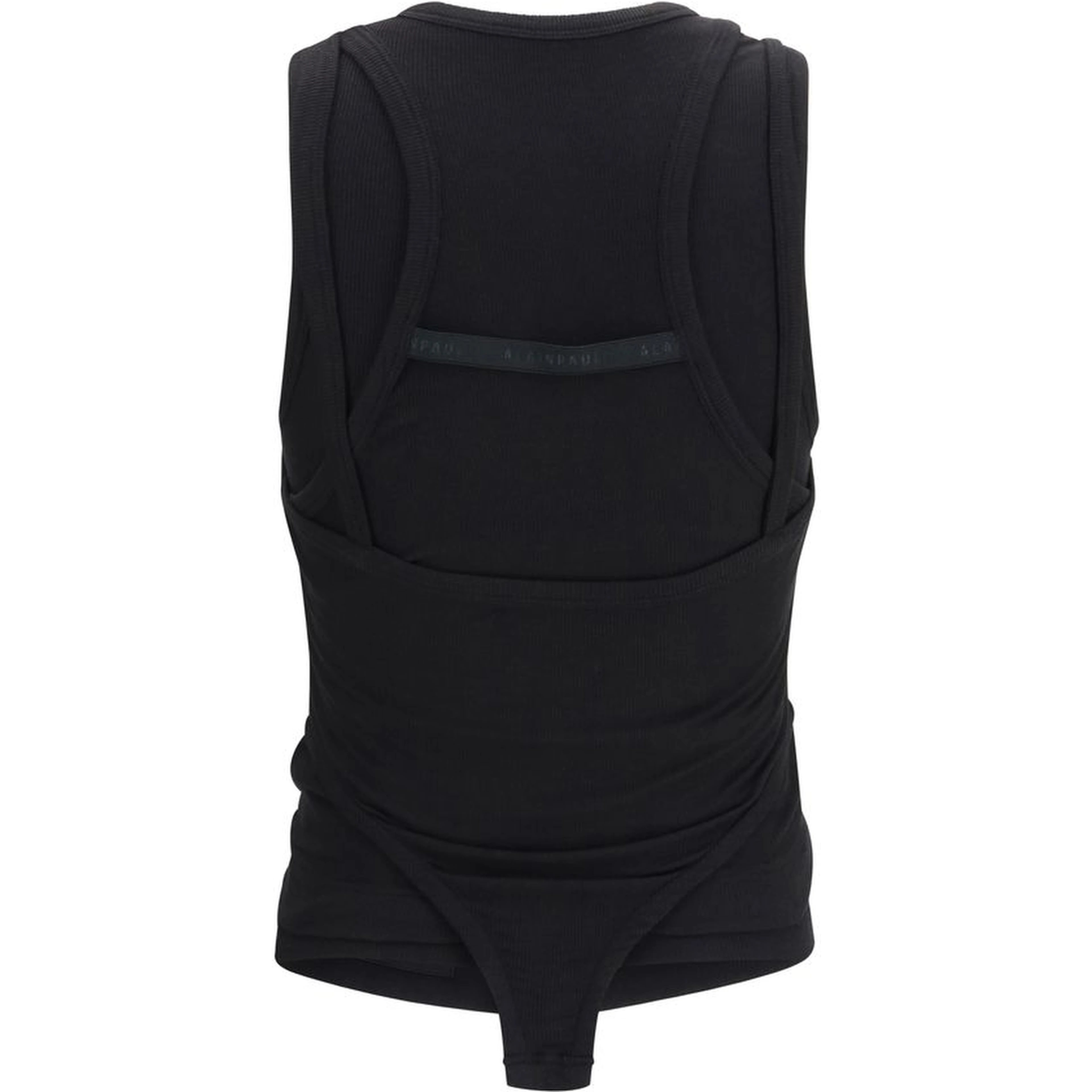Black Lyocell Tank Tops