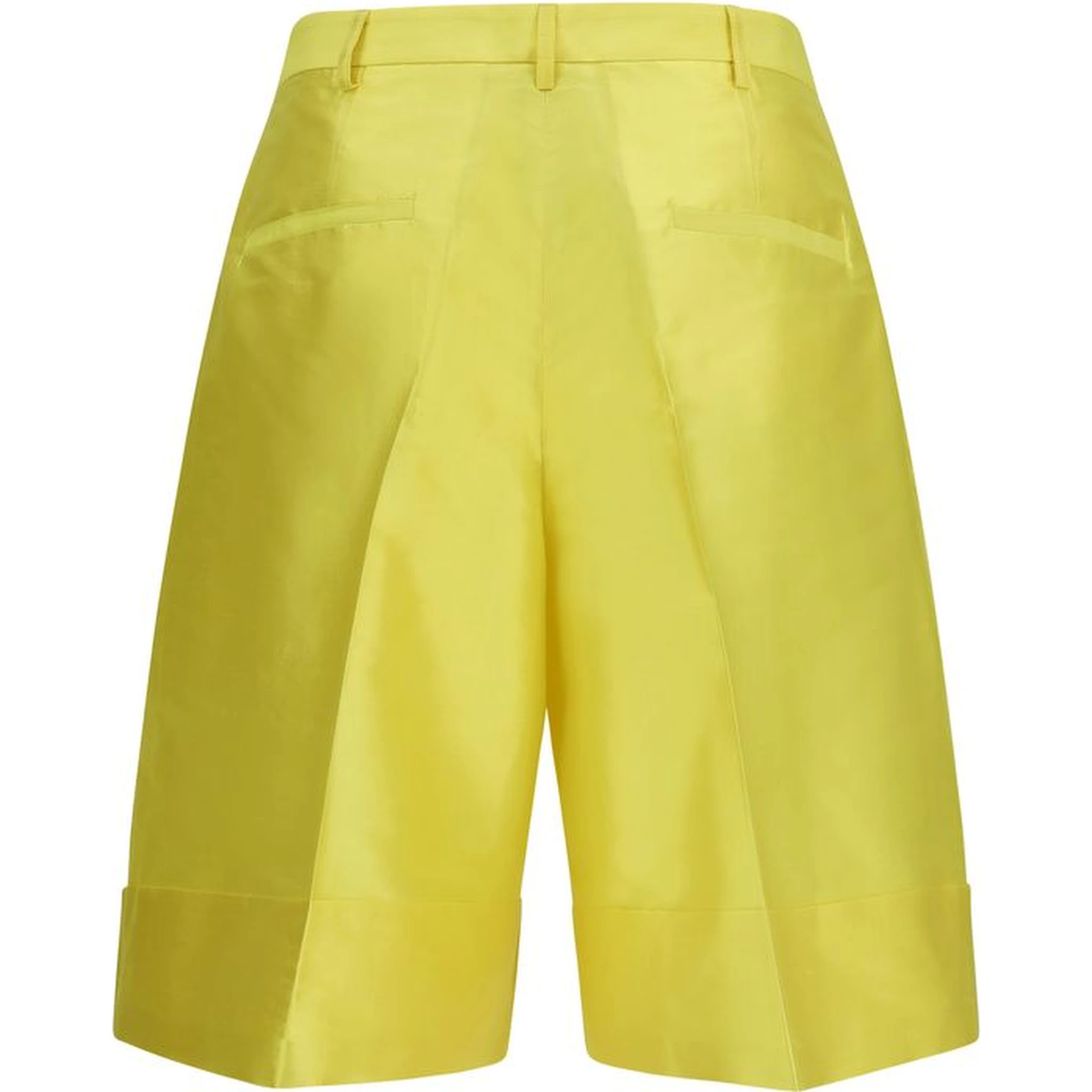 Bicolor Silk Knee Length