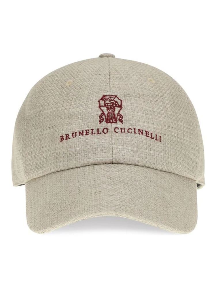 Beige Silk Cap (Baseball Hat)