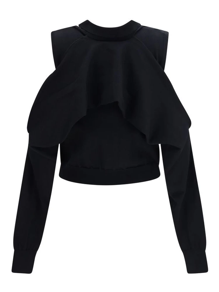 Black Cotton Cardigan alternative