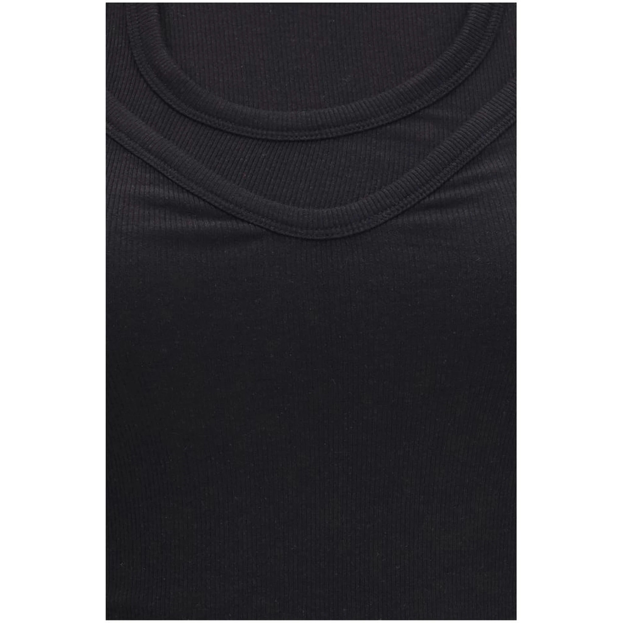 Black Lyocell Tank Tops