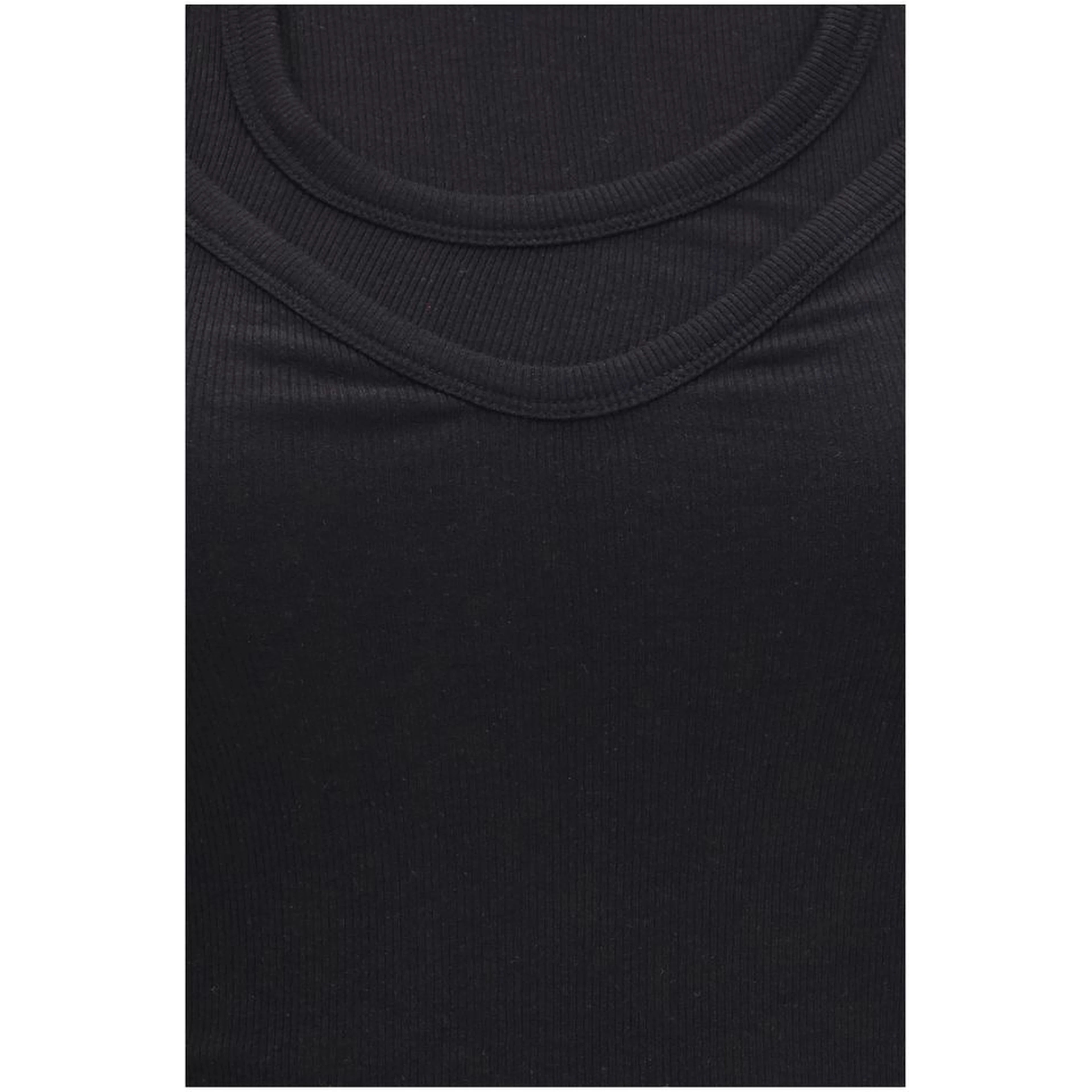 Black Lyocell Tank Tops