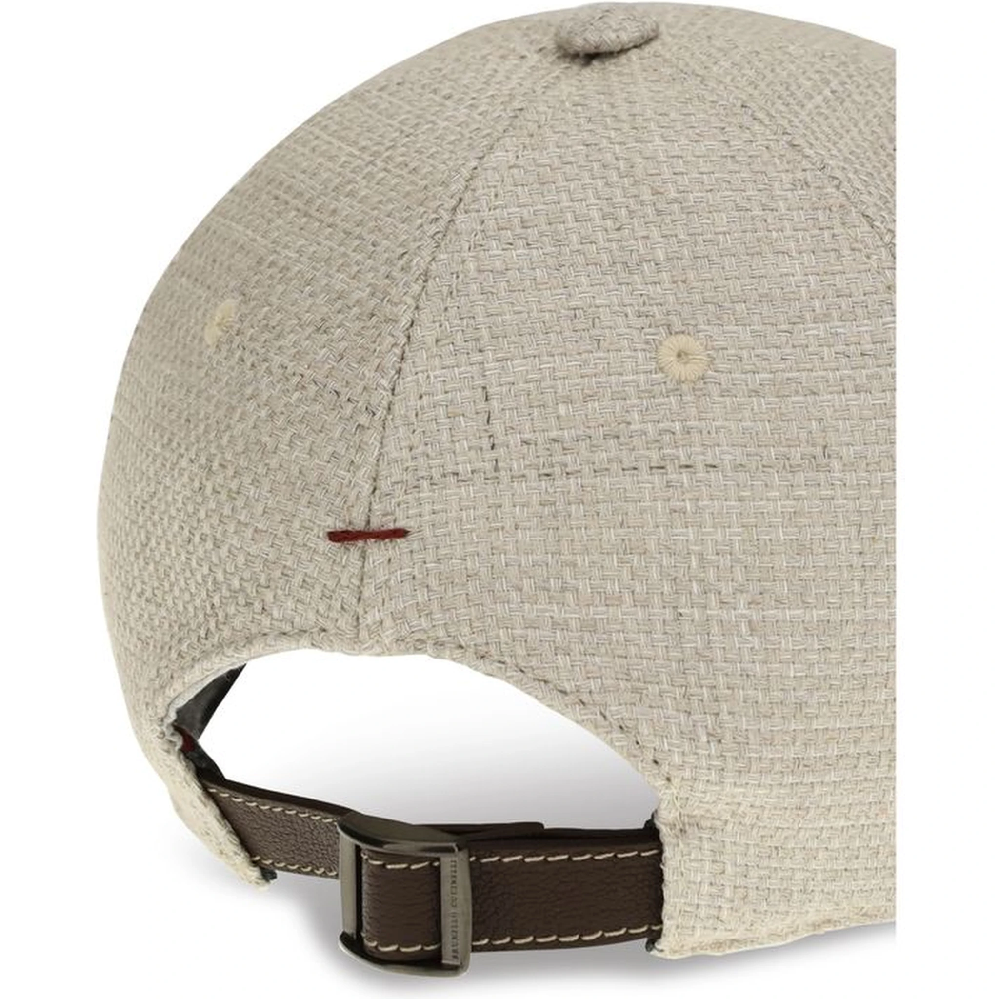 Beige Silk Cap (Baseball Hat)