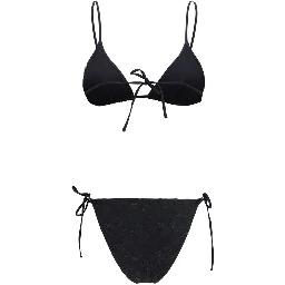 Black Polyester Bikini