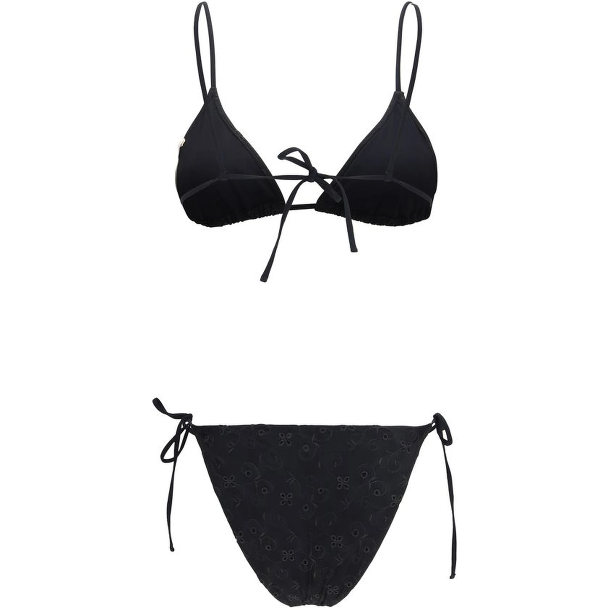 Black Polyester Bikini