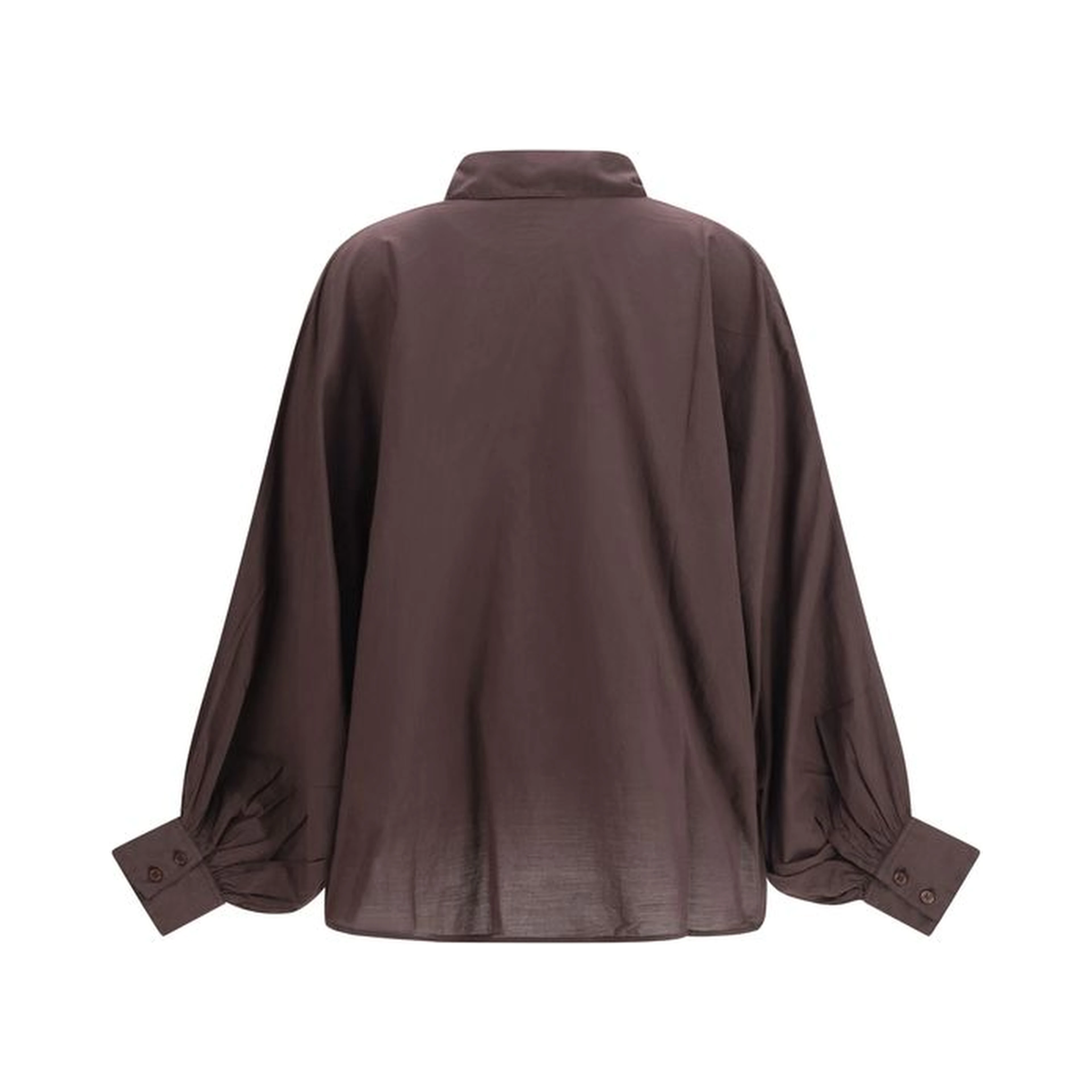 Brown Cotton Shirt