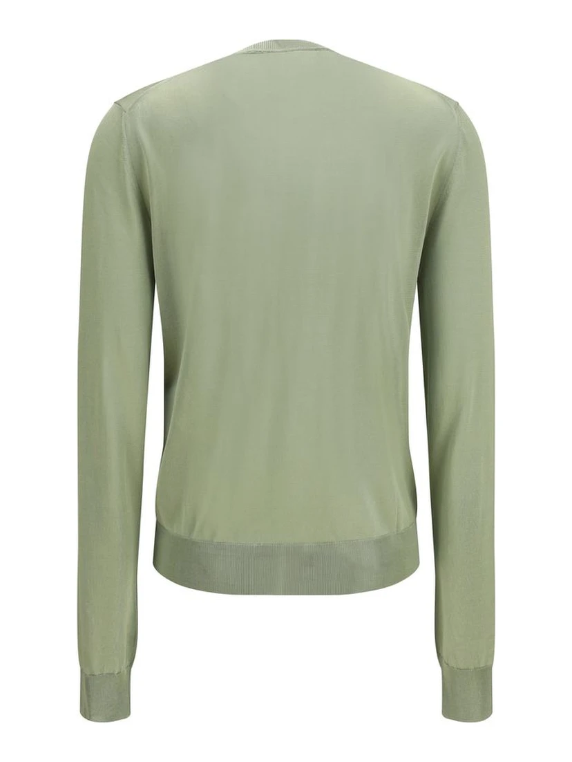 Bicolor Viscose Cardigan