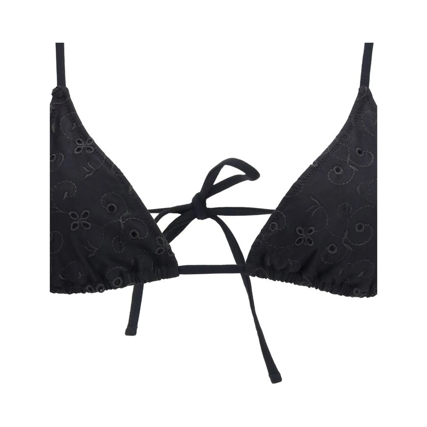 Black Polyester Bikini