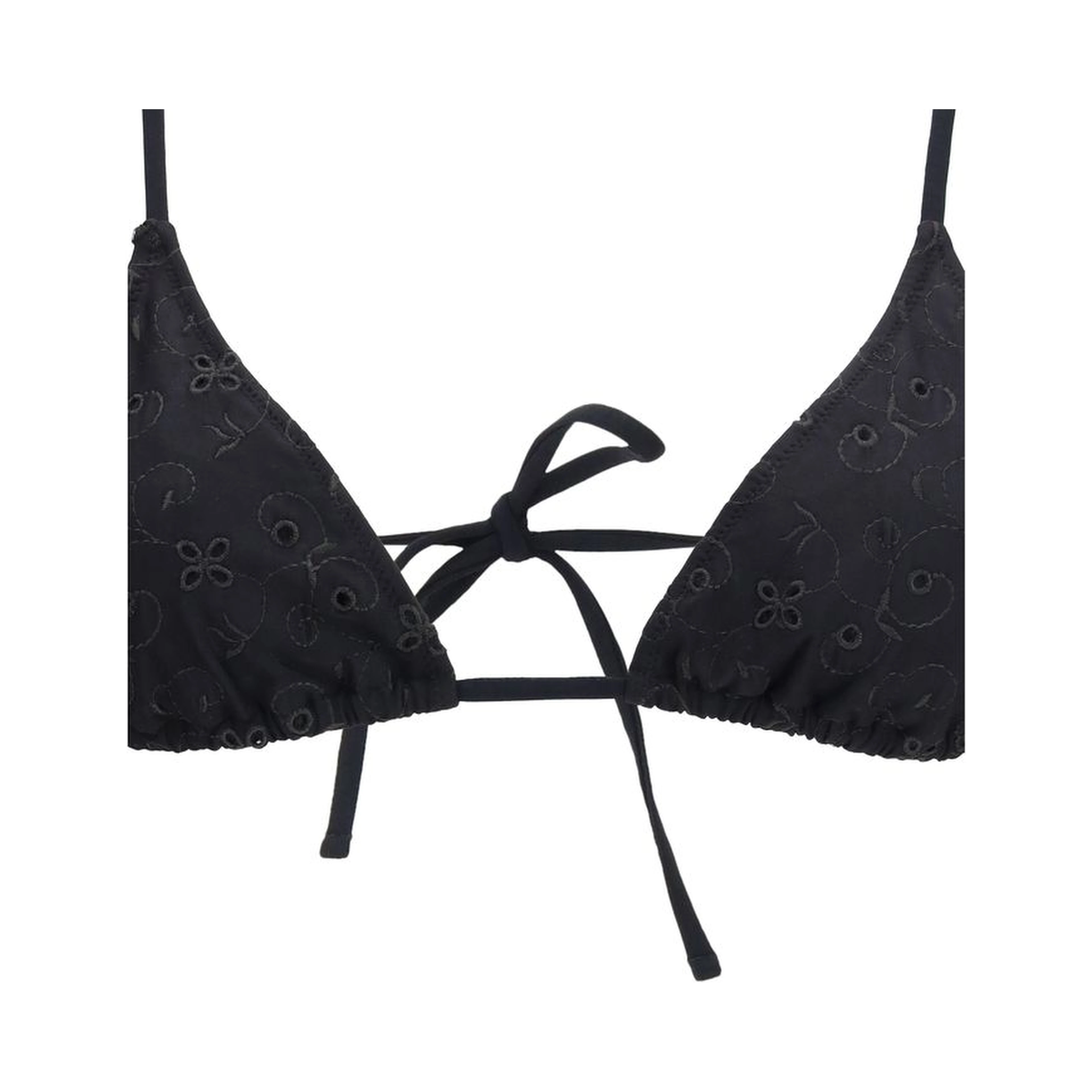 Black Polyester Bikini