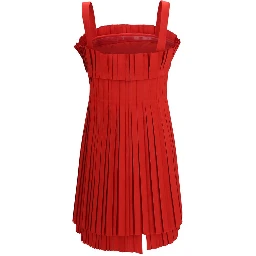 Multicolor Polyester Casual Dress