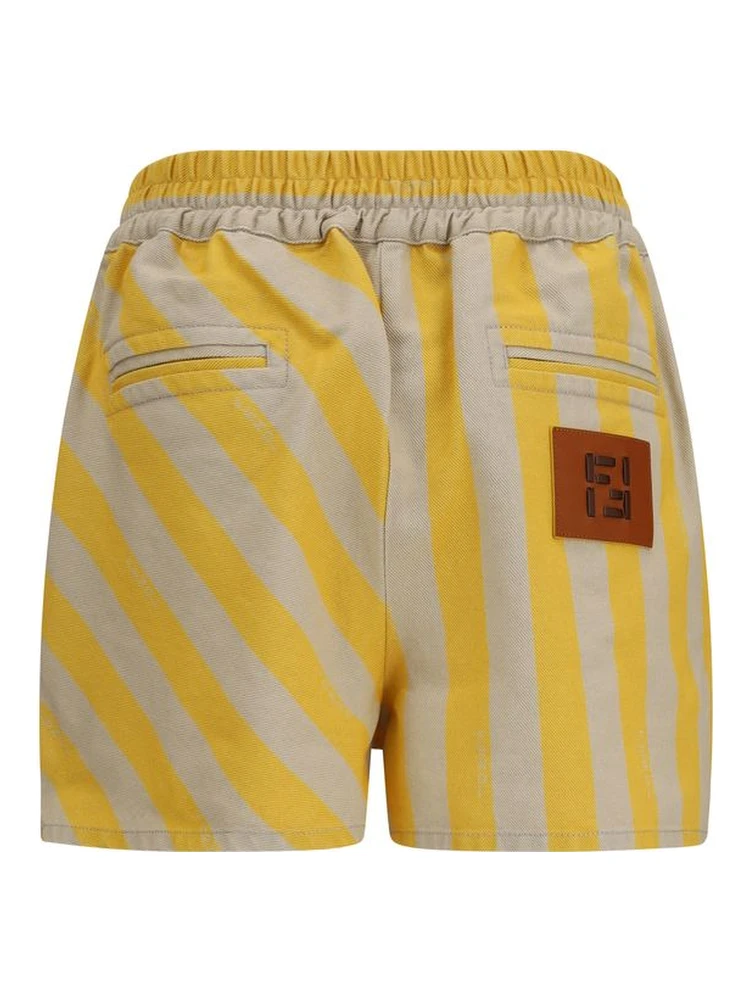 Bicolor Cotton Bermuda Shorts alternative
