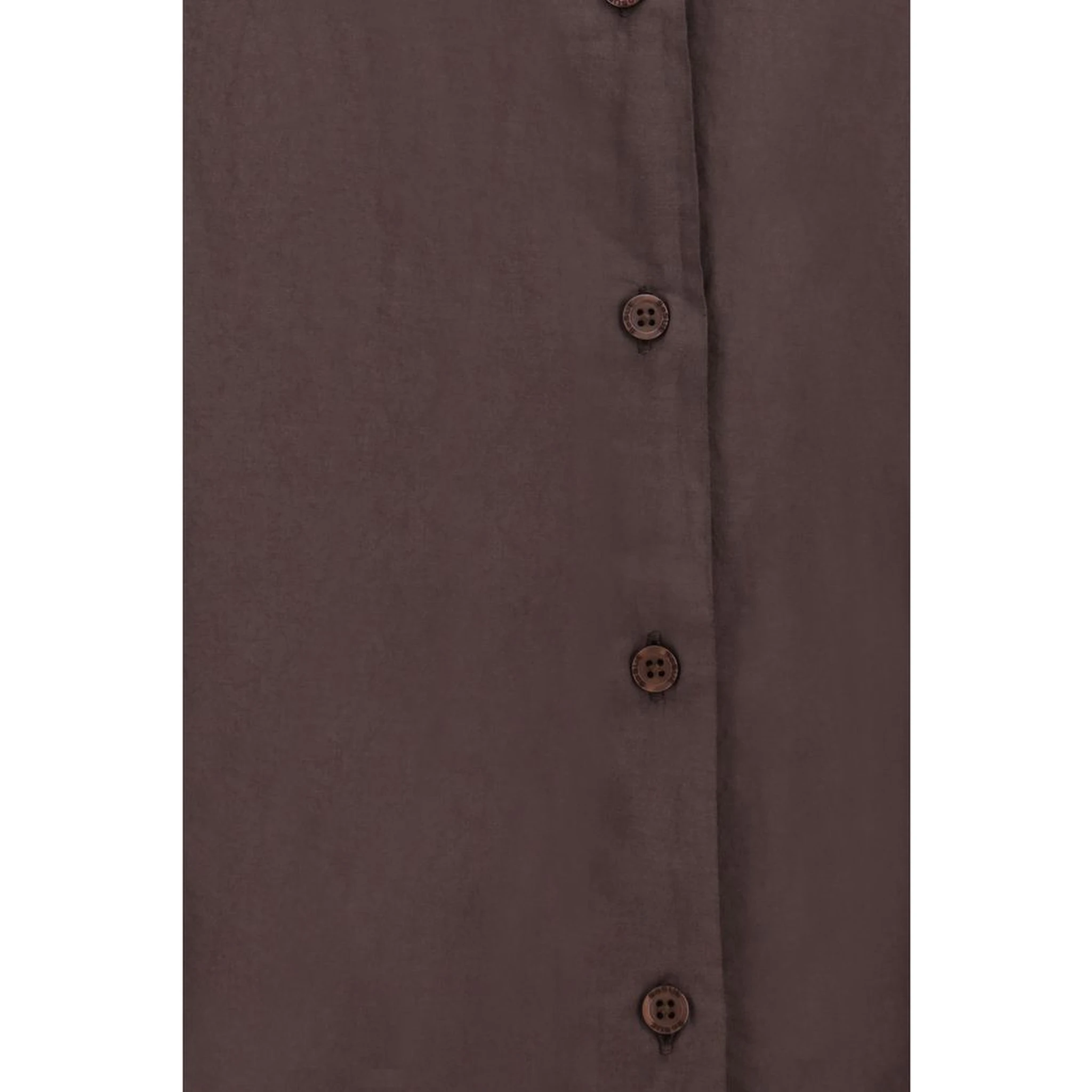 Brown Cotton Shirt