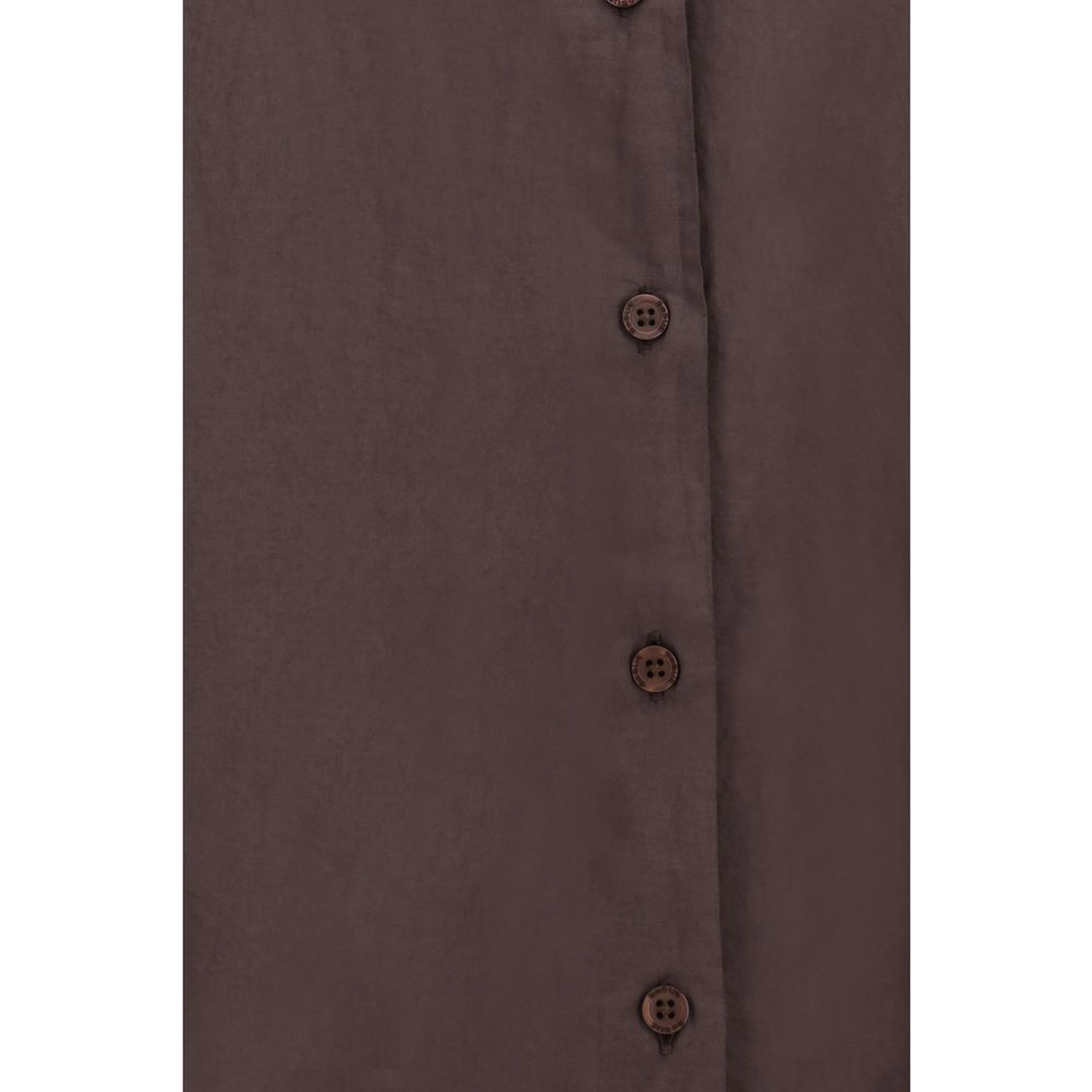 Brown Cotton Shirt