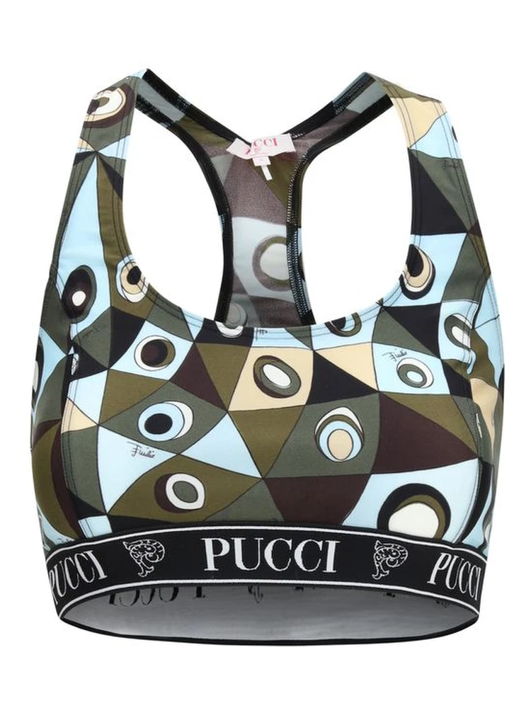 Bicolor Polyamide Top