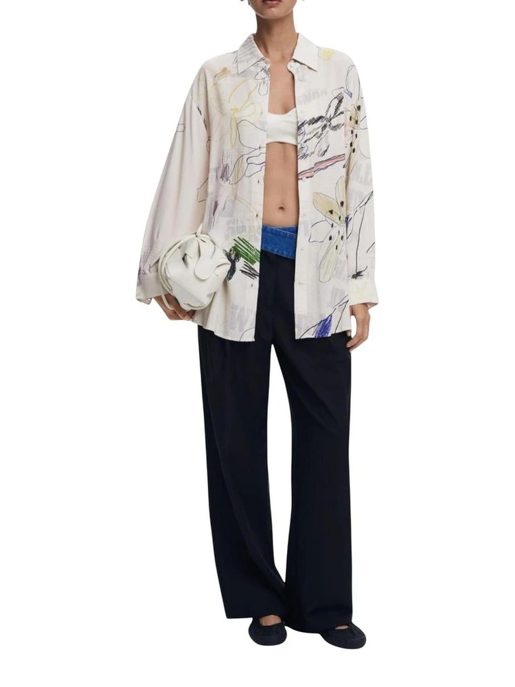 Beige Viscose Blouse alternative