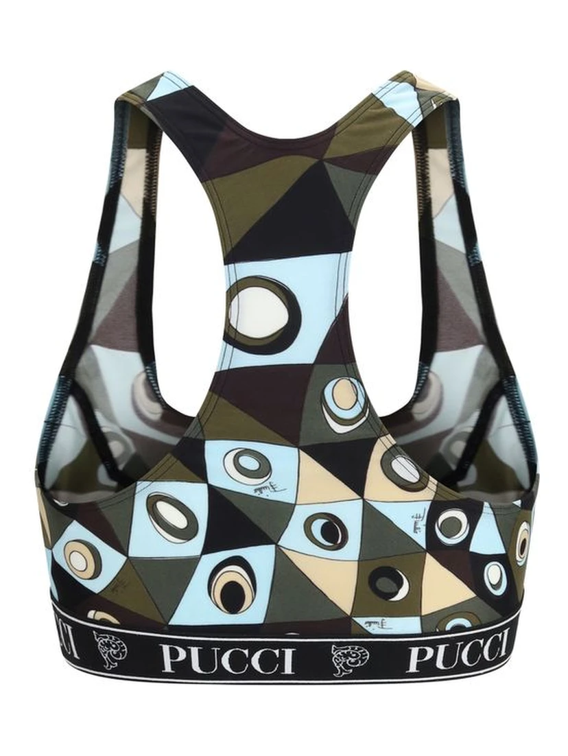 Bicolor Polyamide Top