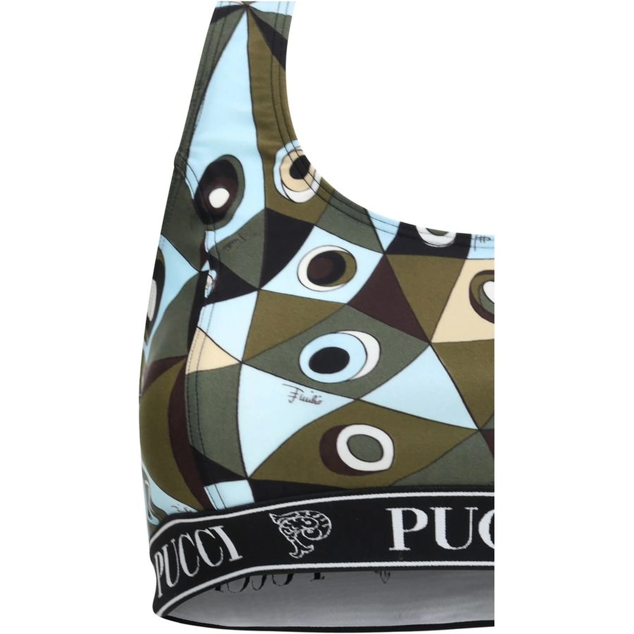 Bicolor Polyamide Top