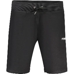 Black Cotton Shorts