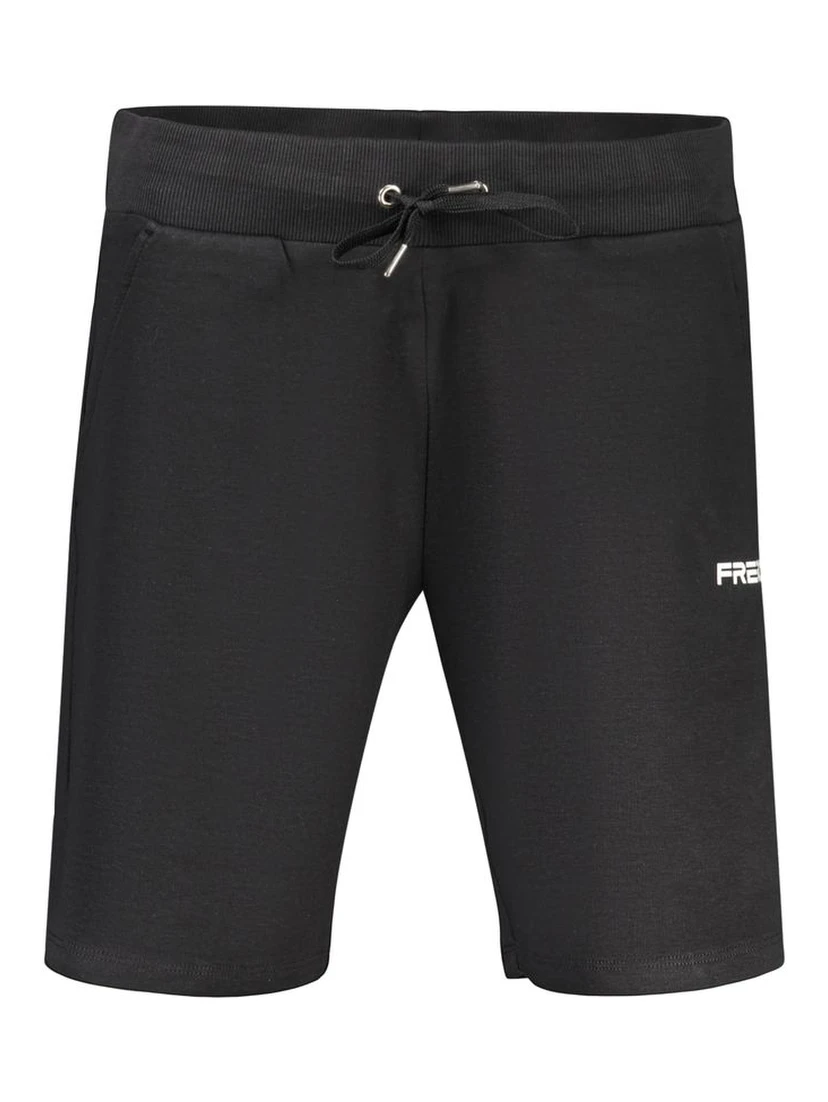 Black Cotton Shorts