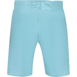Blue Cotton Shorts