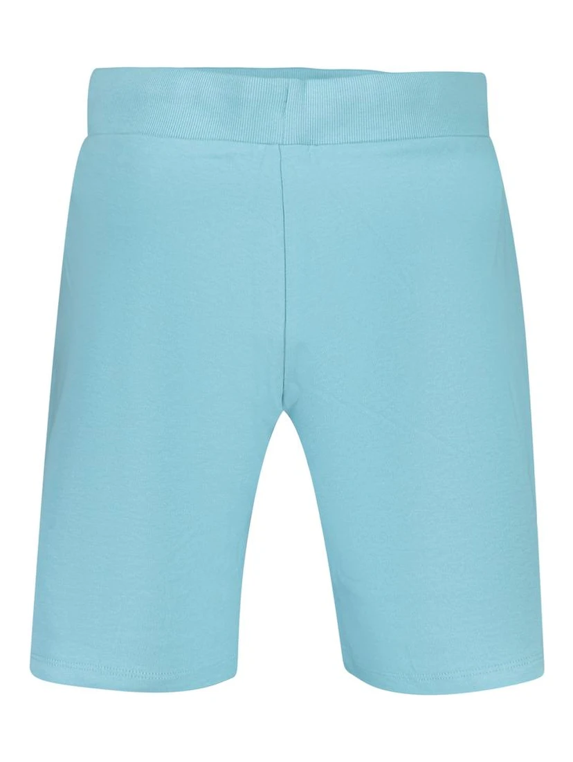 Blue Cotton Shorts