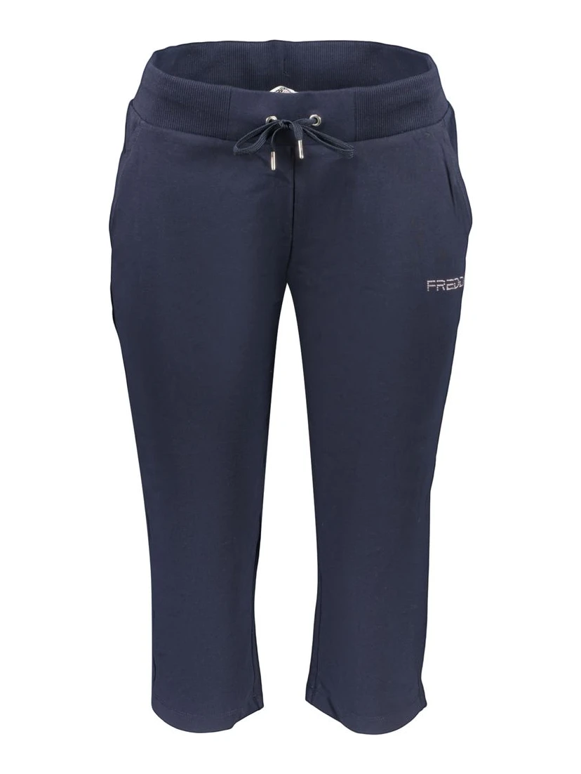 Blue Cotton Joggers (Workout Pants)