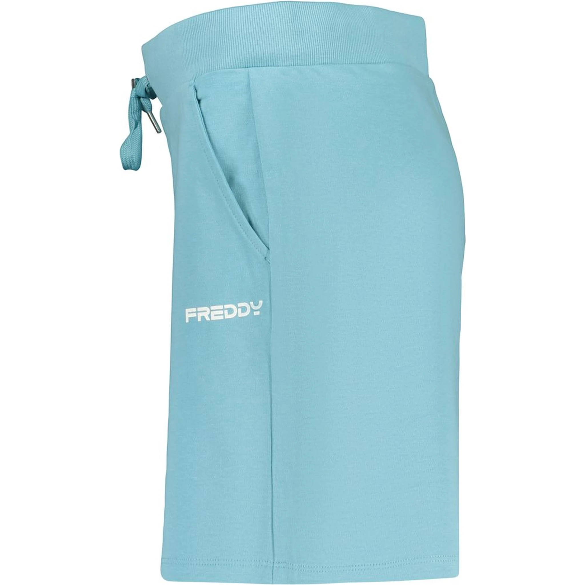 Blue Cotton Shorts