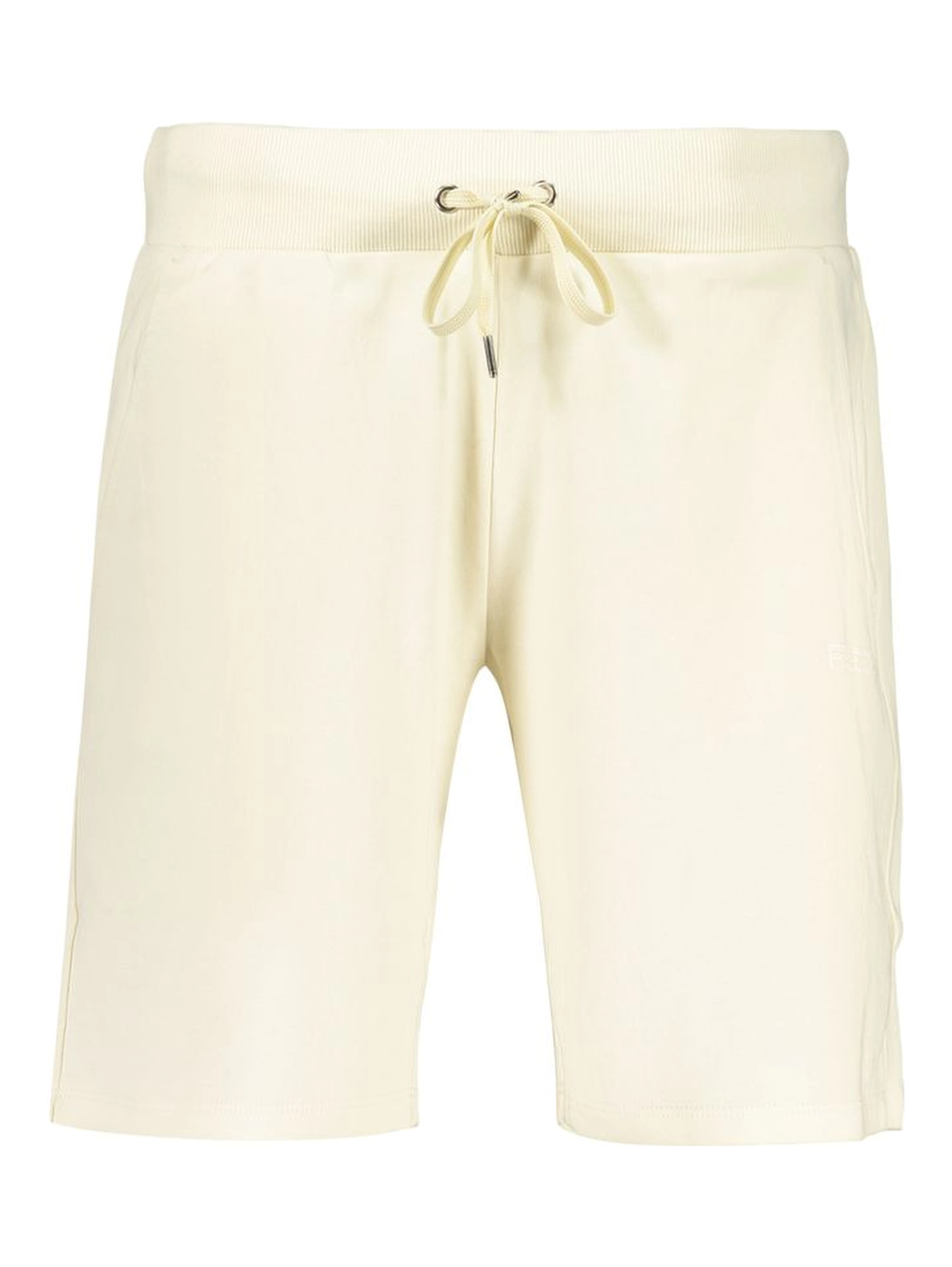 Beige Cotton Shorts