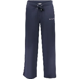 Blue Cotton Joggers (Workout Pants)