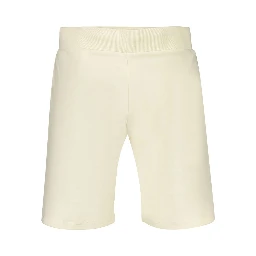 Beige Cotton Shorts