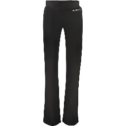 Black Cotton Athletic Pants