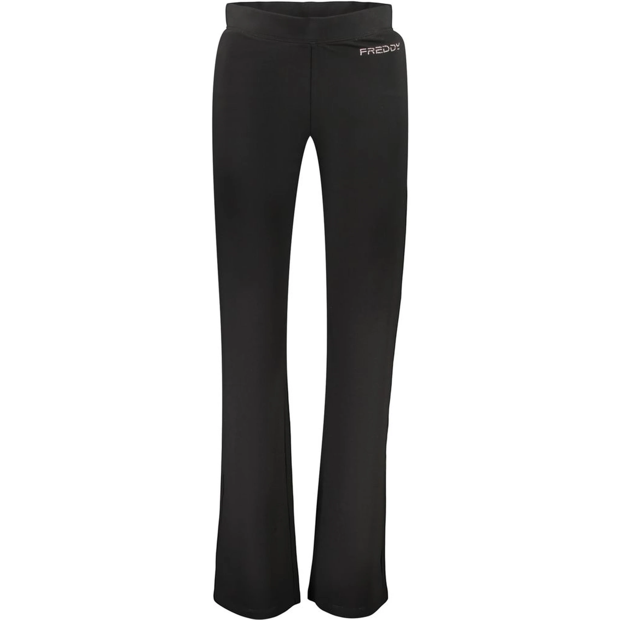 Black Cotton Athletic Pants