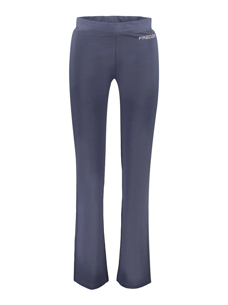 Blue Cotton Joggers (Workout Pants)