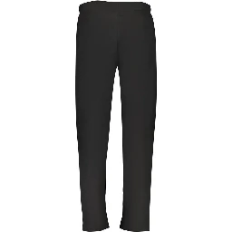 Black Cotton Athletic Pants