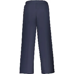 Blue Cotton Joggers (Workout Pants)